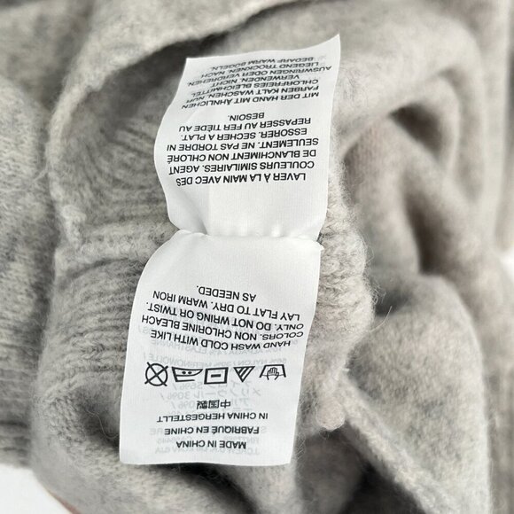 J. Crew Small Wool Alpaca Nylon Blend Sweater Cozy Classic Fall Winter Minimal - Picture 7 of 8